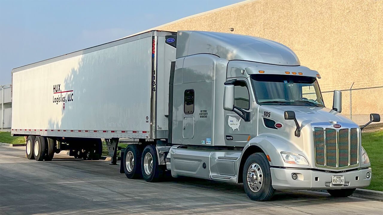Hux Logistics tractor-trailer